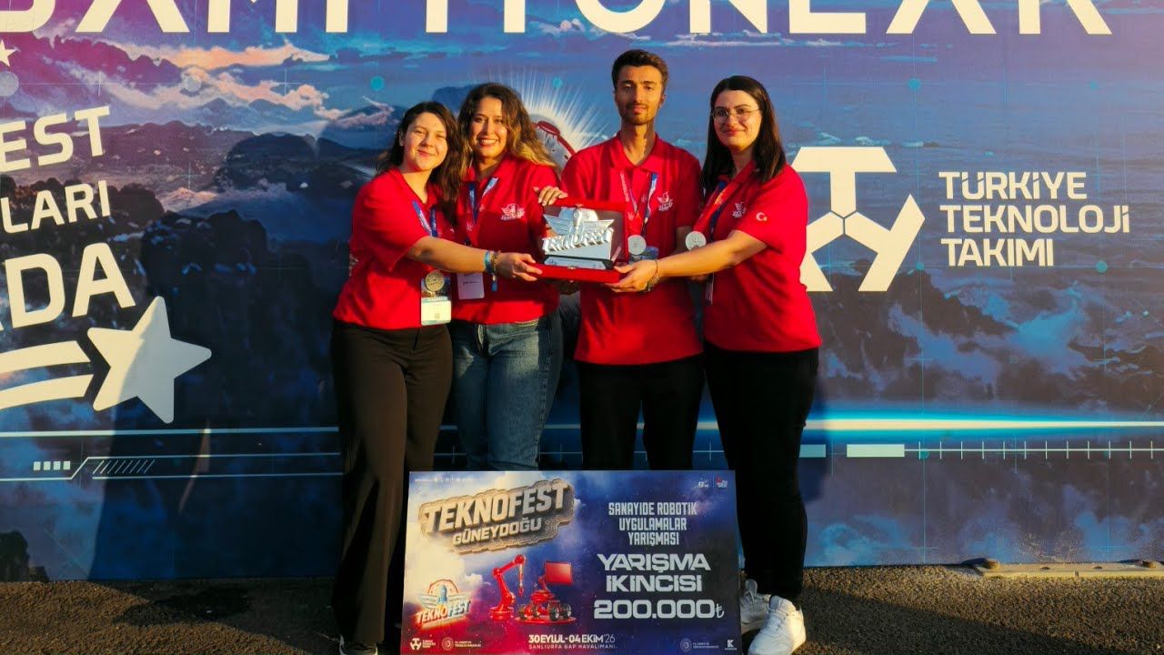 Yiğido Ekibi - TEKNOFEST 2026 Otonom Forklift AGV yarışma videosu
